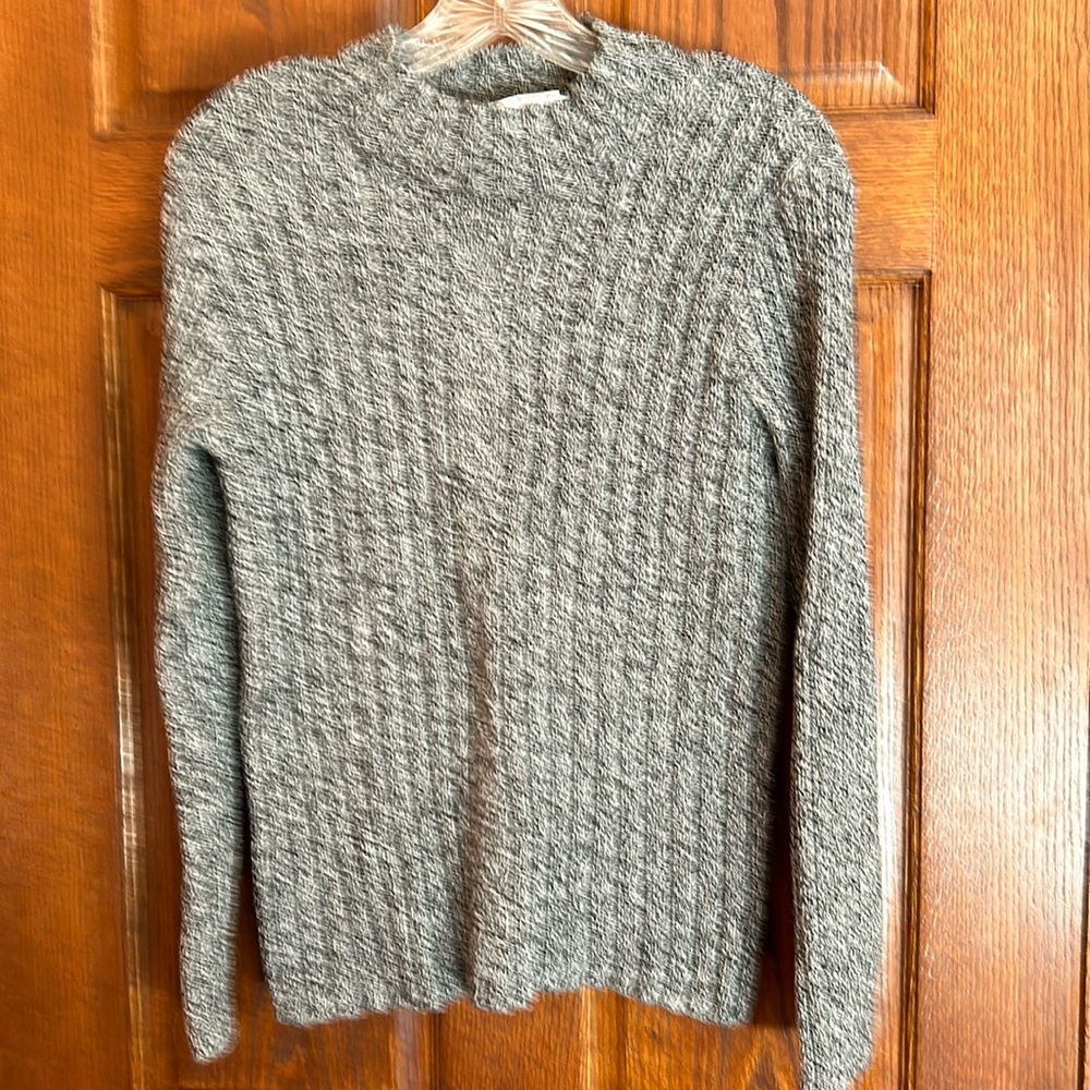 Mock turtleneck,long sleeve sweater. Size M